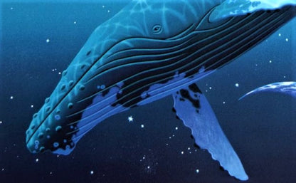 The Humpbacks World William Schimmel Fine Art Serigraph Print Artist Hand Signed and Numbered