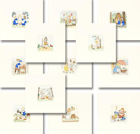 Kai Thorsten Hand Tinted Color Numbered Etchings Artist Hand Signed