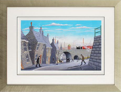 Underneath the Arches John Wilson Giclée Print Artist Hand Signed Numbered and Framed