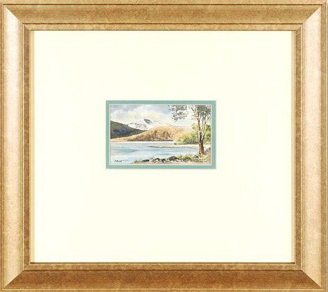 Derwentwater Martin Goode Fine Art Original Watercolor Painting Artist Hand Signed Framed