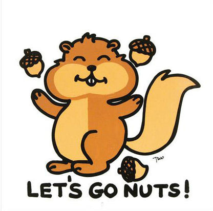 Lets Go Nuts Todd Goldman Canvas Giclée Print Artist Hand Signed and Numbered