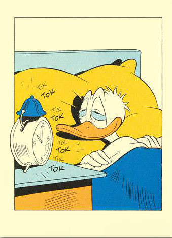 Donald Duck Disney Studios Fine Art Serigraph Print on Paper