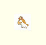 The Wise Owl Disney Hand Tinted Color Winnie the Pooh Etching Numbered