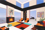 Swiss Interior Fanch Ledan Canvas Giclée Print Artist Hand Signed and Numbered