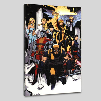 X Men Curse of the Mutants Storm and Gambit 1 Marvel Comics Artist Chris Bachalo Canvas Giclée Print Numbered