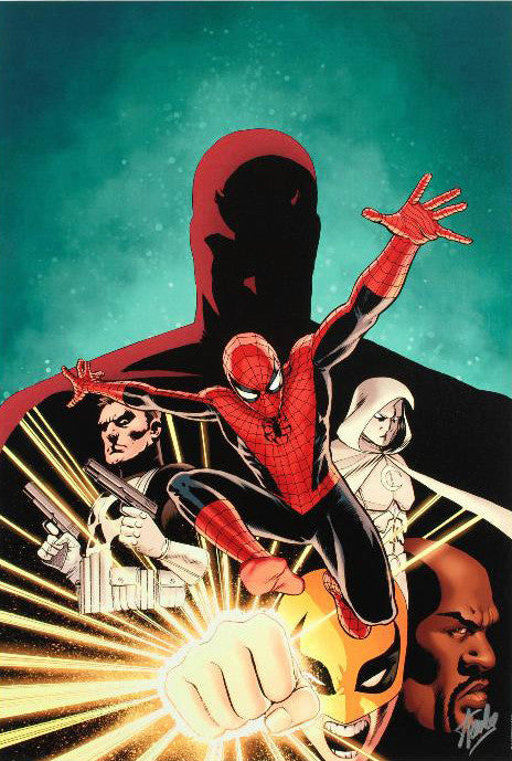 Shadowland 1 Marvel Comics Artist John Cassaday Canvas Giclée Print Numbered