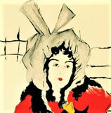 May Belfort RE Society Hand Pulled Lithograph Print Hand Signed and Numbered