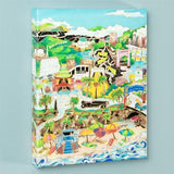 Los Angeles Sunshine Linnea Pergola Stretched Canvas Giclée Print Numbered with Artist Authorized Signature