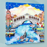 A Trip To Venice Linnea Pergola Canvas Giclée Print Artist Numbered with Artist Authorized Signature