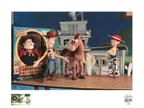 Woody's Finest Hour Disney Pixar Giclée Print Numbered