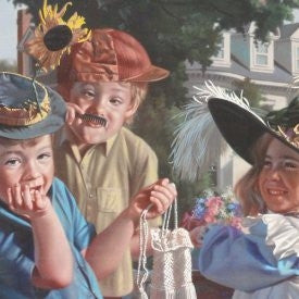 Make Em Laugh Bob Byerley Hand Embellished Canvas Giclée Print Artist Hand Signed and Numbered